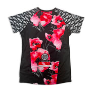 Painted Poppies Short-Sleeved Mtn Bike Jersey