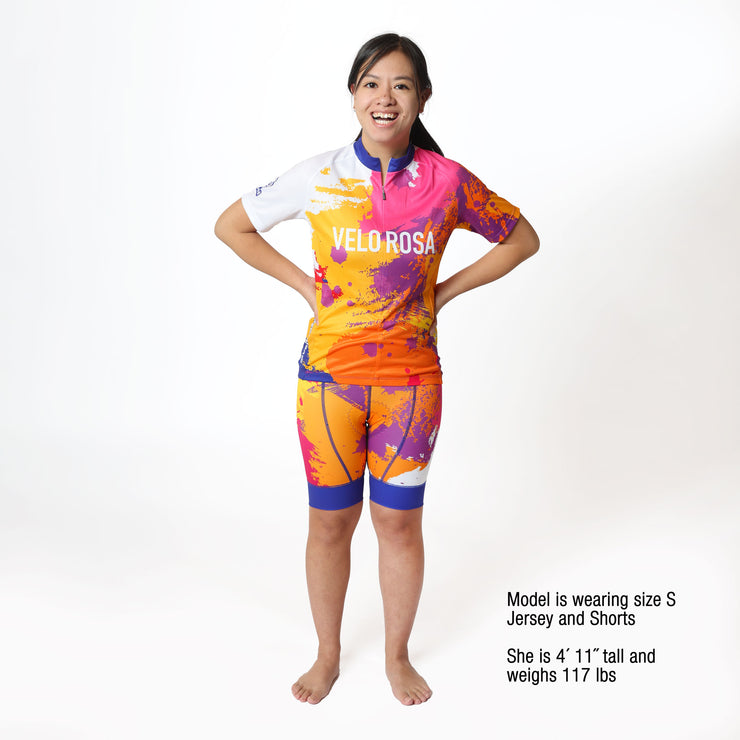 Color Splash Cycling Shorts