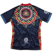 Mandala Women's Short-Sleeved Biking Jersey Back