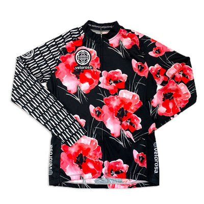 Painted Poppies Long-Sleeved Jersey