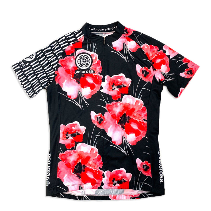 Painted Poppies Short-Sleeved Jersey