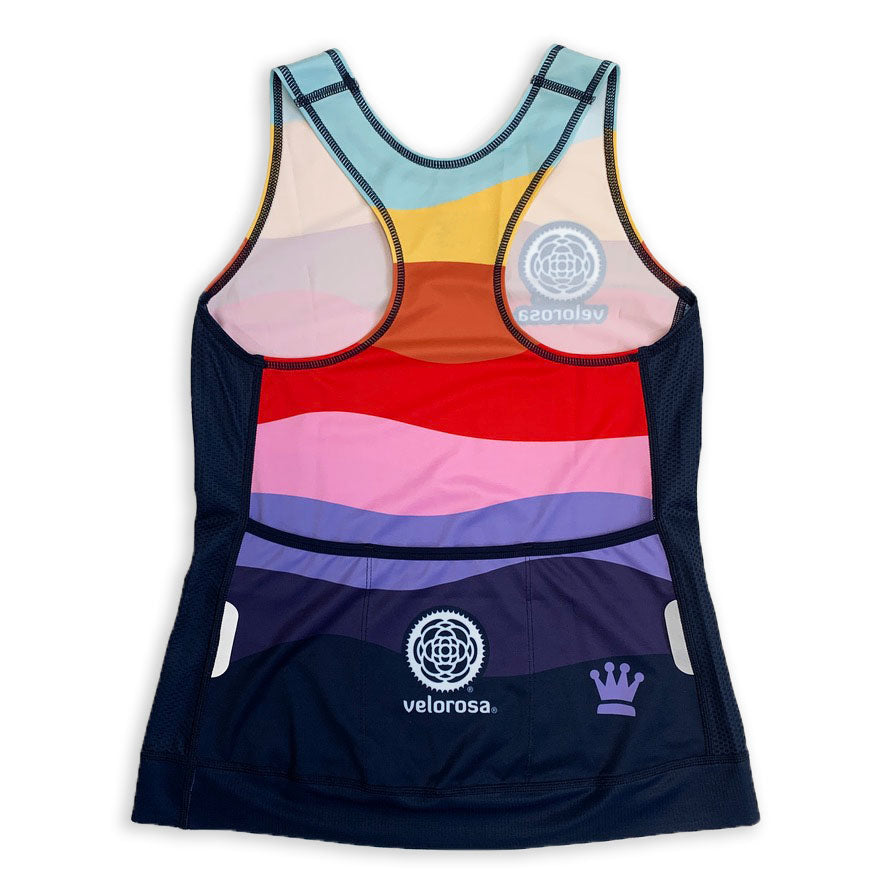 Queen of the Mountains Tank Velorosa Cycling